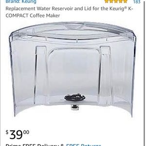 Keurig Water Reservior